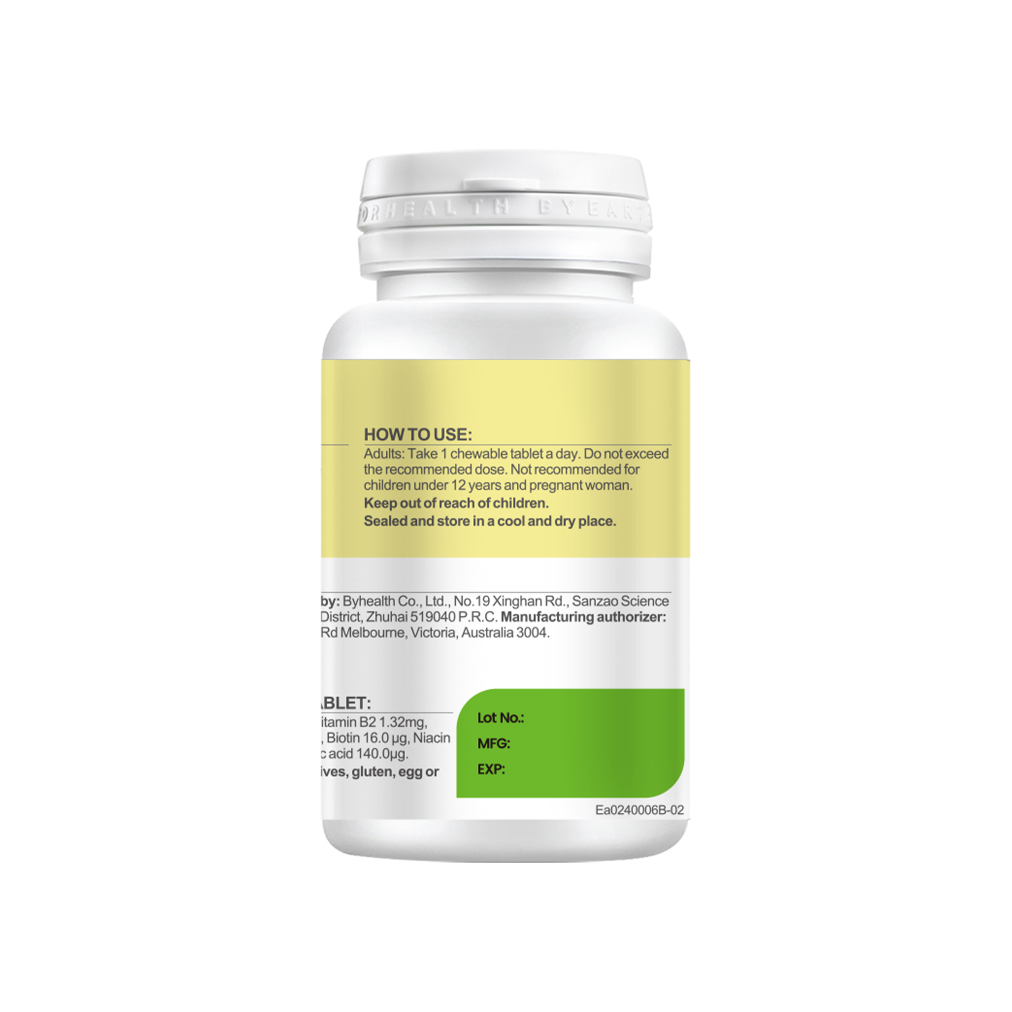 Pentavite Bubbly B Plus Lemon Soda Chewable 3 Pentavite Bubbly B Plus Lemon Soda Chewable - Ảnh 3