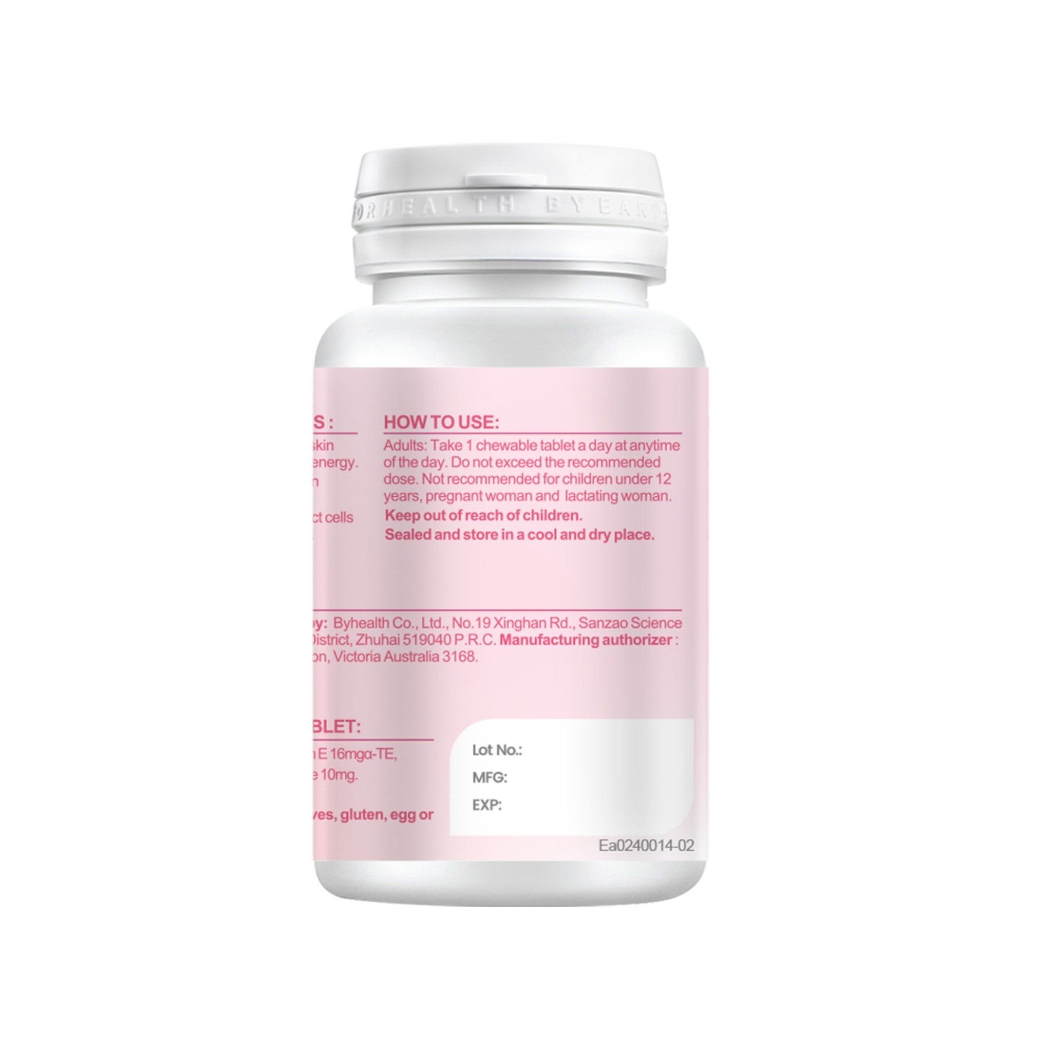 Pentavite Niacinamide Plus Vitamin C&E Tropical Fruit Chewable 3 Pentavite Niacinamide Plus Vitamin C&E Tropical Fruit Chewable - Ảnh 3